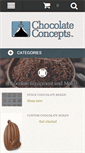 Mobile Screenshot of chocolateconcepts.com